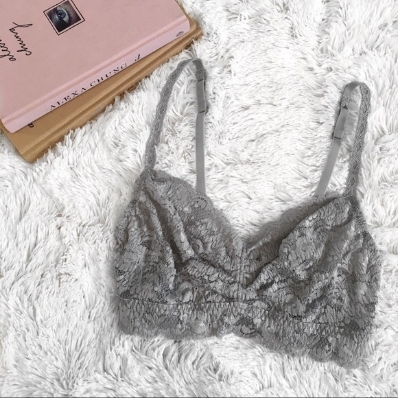 Cosabella Other - Cosabella Gray Lace Bralette